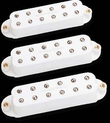 Seymour Duncan SL59-1S-W - little '59 strat kit blanc