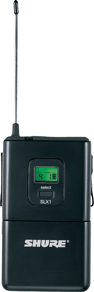 --- DISCONTINUE ---Shure SLX1-J3 - emetteur boitier ceinture