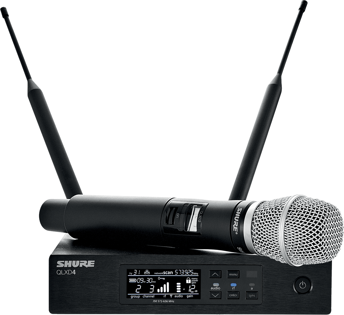 Shure QLXD24-86-K51 - syst hf simple main sm86