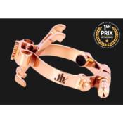 JLV SOUND - Ligature JLV plaquée Or Rose pour clarinette Sib
