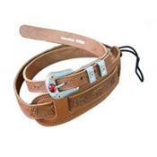 --- DISCONTINUE ---Gretsch Tooled Vintage LEATHER Guitar STRAP Russet