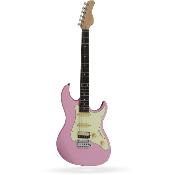 guitare electrique Larry Carlton s3 pink