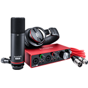 Focusrite Scarlett studio pack 2 entres 2 sorties avec casque et micro