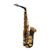 Selmer Signature noir gravé - Saxophone alto professionnel avec étui et bec complet