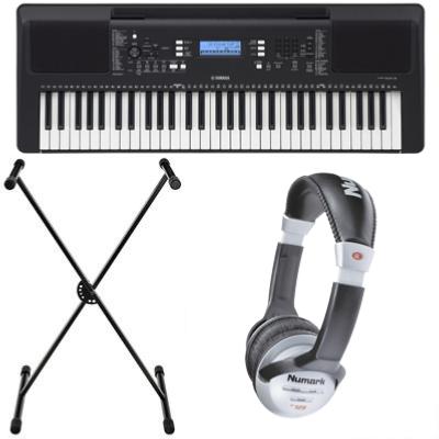 Yamaha PACK PSR E373 - Clavier arrangeur 61 touches + Stand + casque