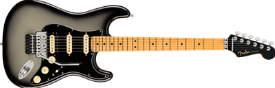 Ultra Luxe Stratocaster Floyd Rose HSS, Maple Fingerboard, Silverburst