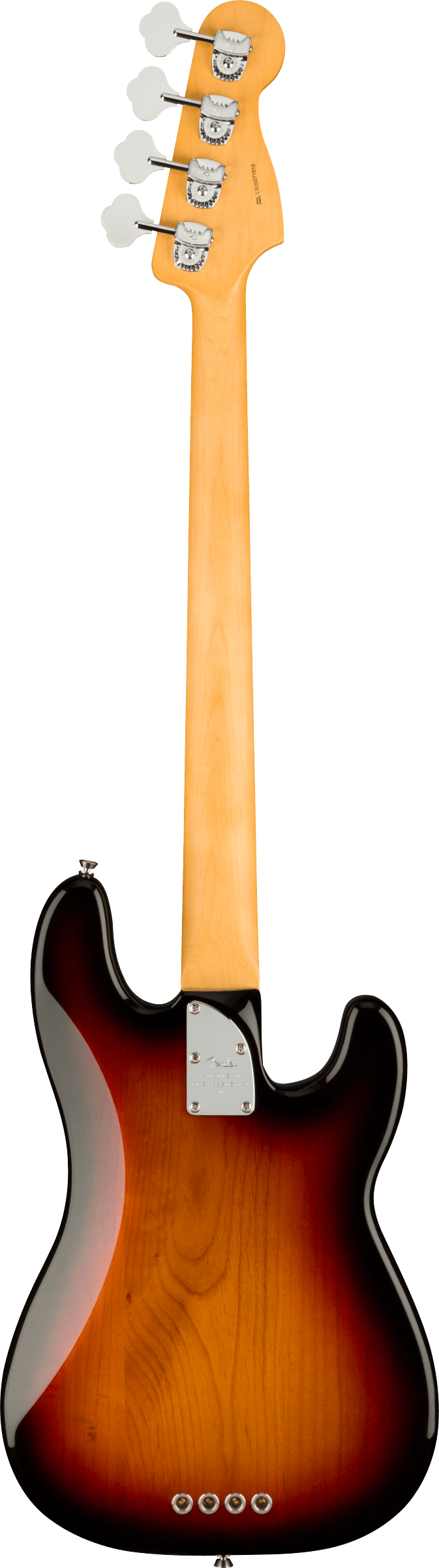 Fender American Professional II Precision Bass Left-Hand, Rosewood Fingerboard, 3-Color Sunburst