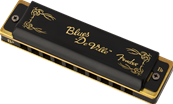 Blues DeVille Harmonica, Key of B Flat