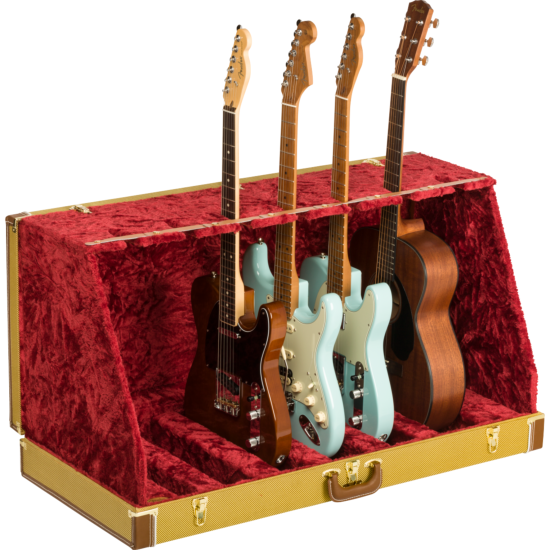 Fender Classic Series Case Stand - 7 Guitar, Tweed