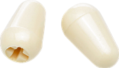 Stratocaster Switch Tips, Aged White (2)