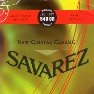 Savarez 540CR - Cordes classiques New Cristal Classic - tirant normal