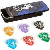 Dunlop boite de 6 médiators hendrix Hammersveld heavy