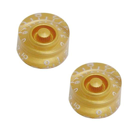 Yellow Parts EZ1219G - 2 boutons lp gold