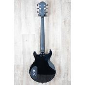 Guitare electrique Lag Roxane 500 black shadow