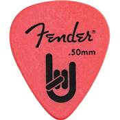 Fender Mediator Rock On 0.50mm rouge