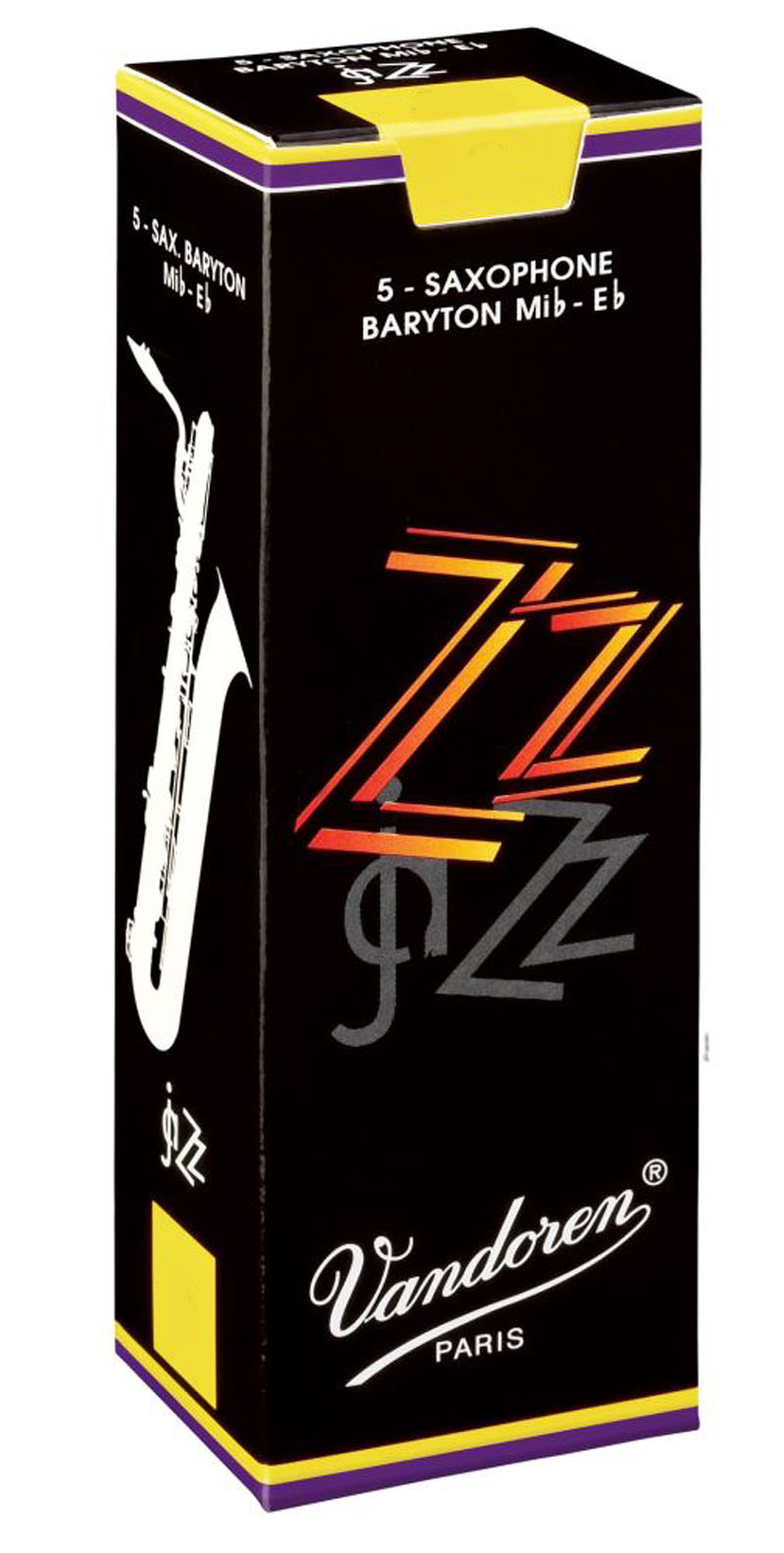 Vandoren SR442 - ZZ force 2 - anches saxophone baryton - boite de 5