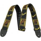 Fender Sangle 2'' Monogrammed Black/Yellow/Brown
