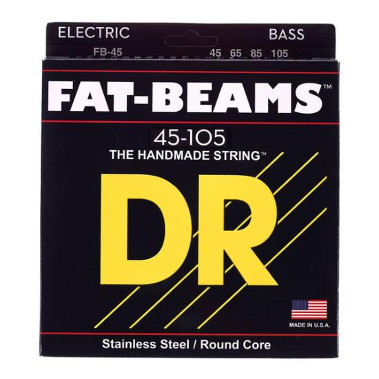 --- DISCONTINUE ---Cordes basse électrique DR Fat Beams 45-105
