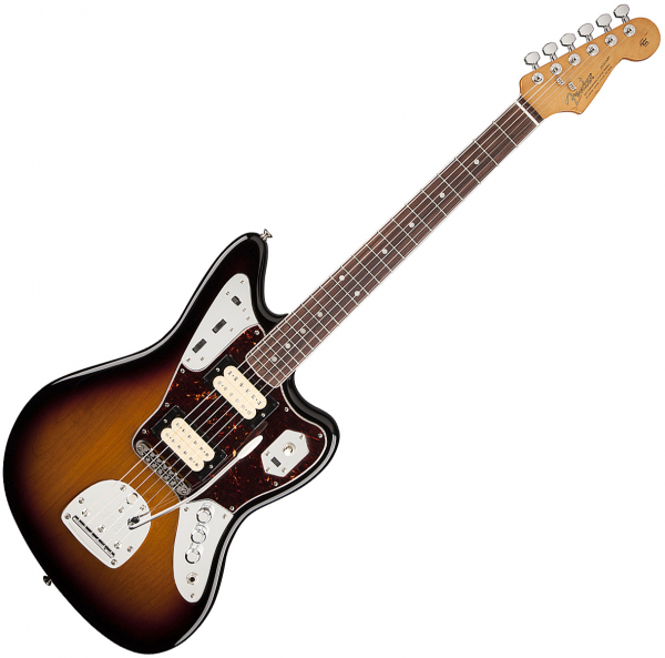 Fender Kurt Cobain Jaguar Rosewood Fingerboard, 3-Color Sunburst, NOS