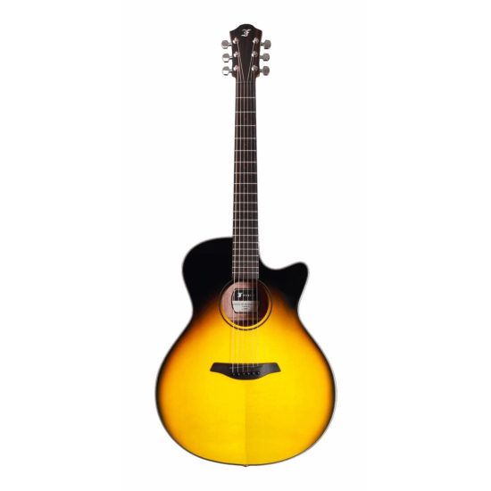 Guitare folk furch spectra plus grand cw er ricasoli yellow