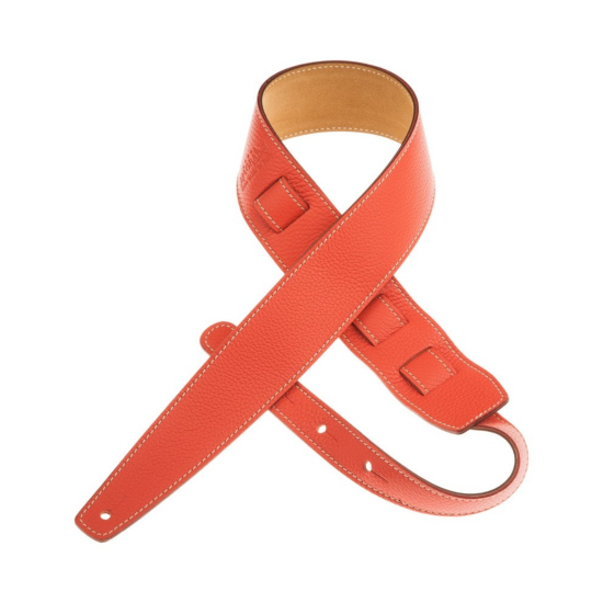 Magrabo sangle guitare cuir salmon 6