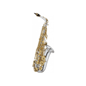 Jupiter JAS1100SGQ - saxophone alto argenté clés vernies avec bocal Sona Pure
