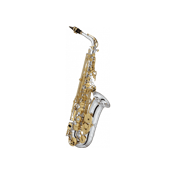 Jupiter JAS1100SGQ - saxophone alto argenté  clés vernies avec bocal Sona Pure