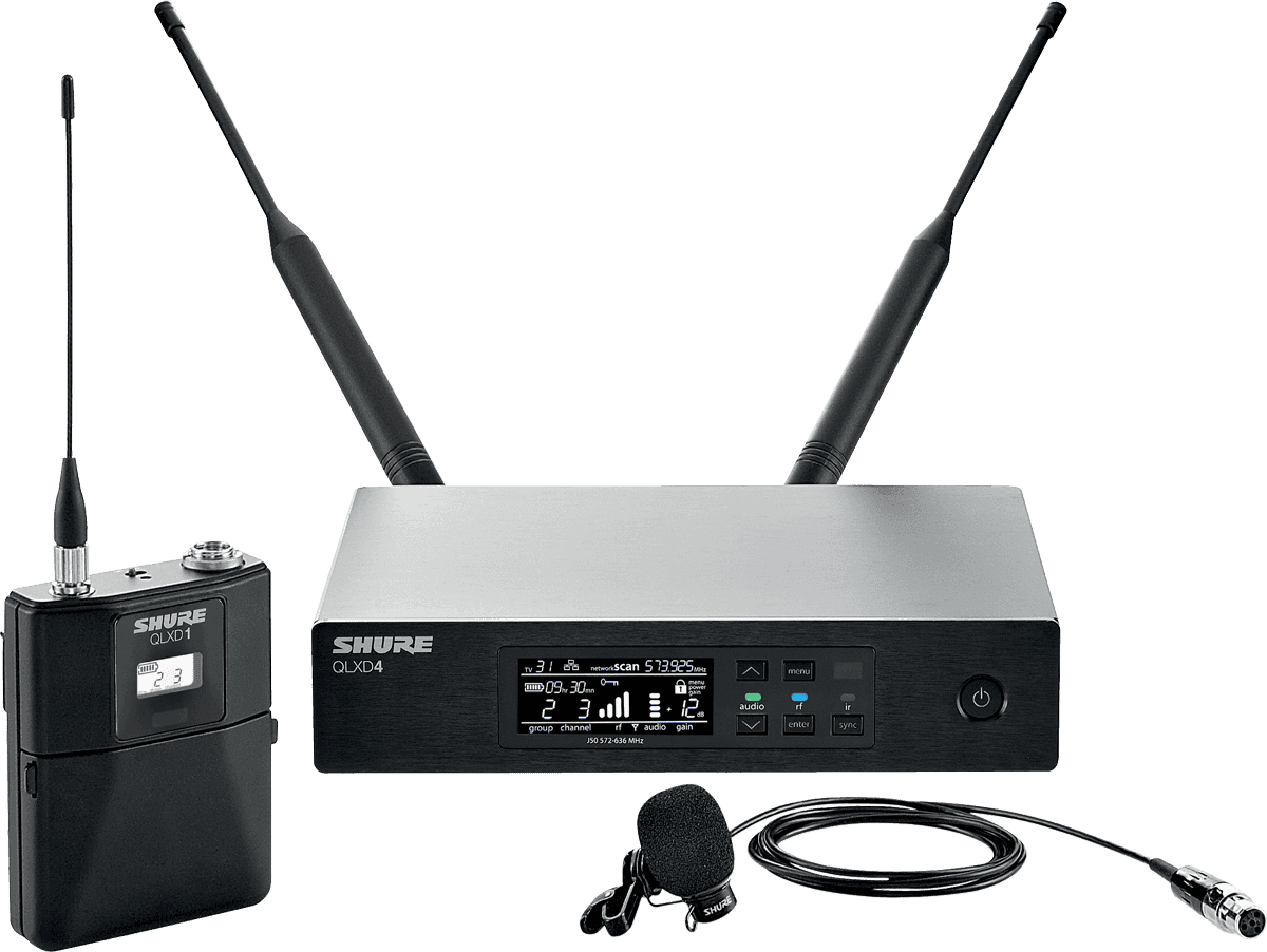 Shure QLXD14-85-K51 - syst hf simple cravate wl185