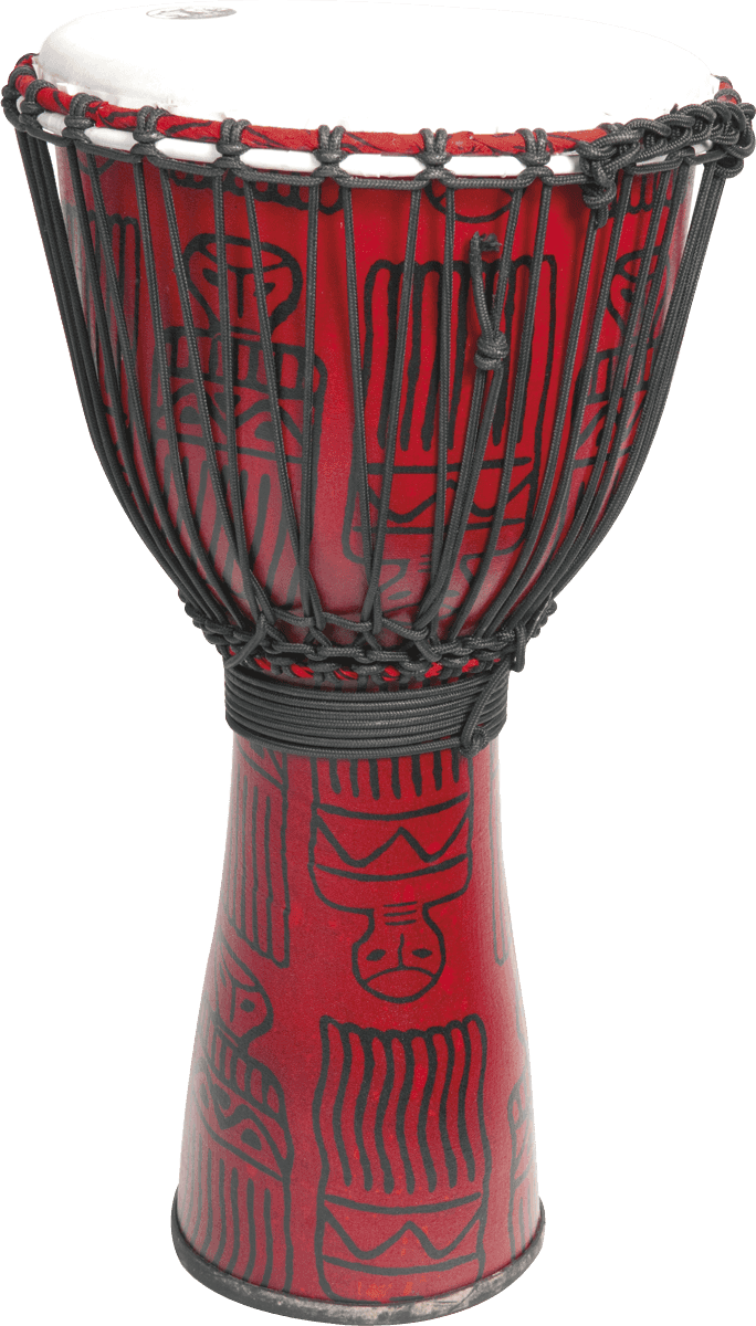 Tanga FIBD8-RD - djembe fibre 8 rouge sarong