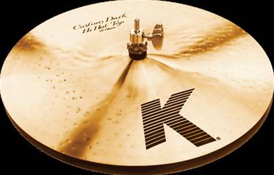 --- DISCONTINUE ---Zildjian K0944 - k custom 14 dark hi-hat top
