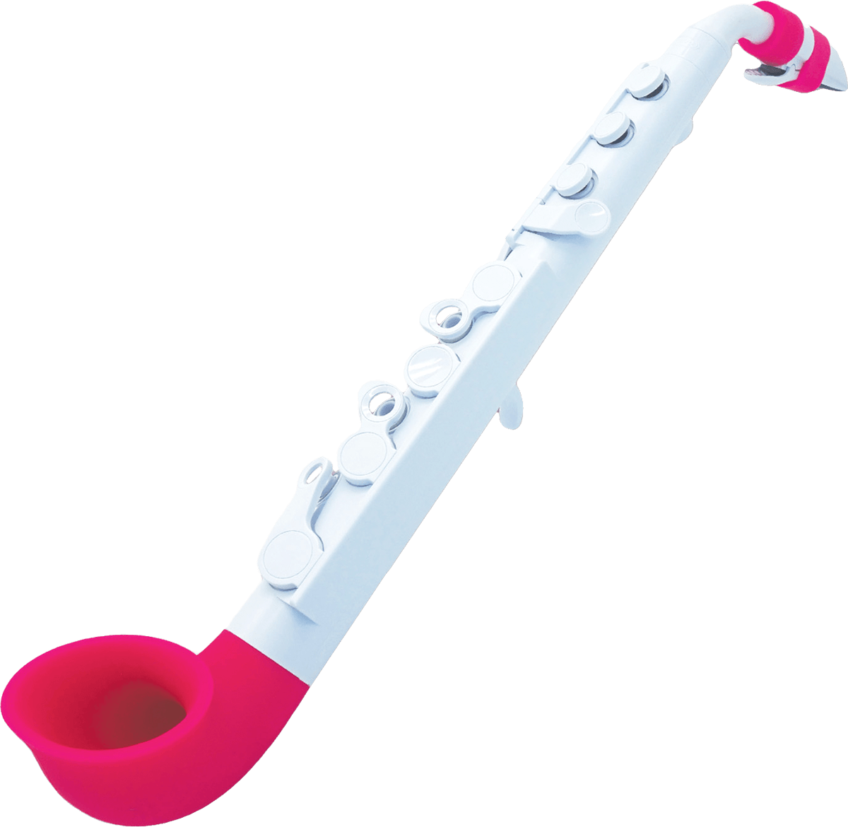 Nuvo jSAX - Saxophone en plastique blanc et rose