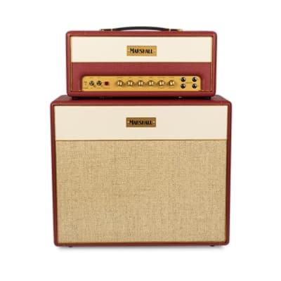 Tête ampli guitare électrique Marshall SV20HD36 Maroon cream Levant + baffle