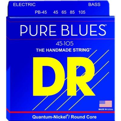 Cordes basse électrique DR Pure Blues 45-105