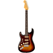 Fender American Pro II Stratocaster gaucher, Rosewood Fingerboard, 3-Color Sunburst