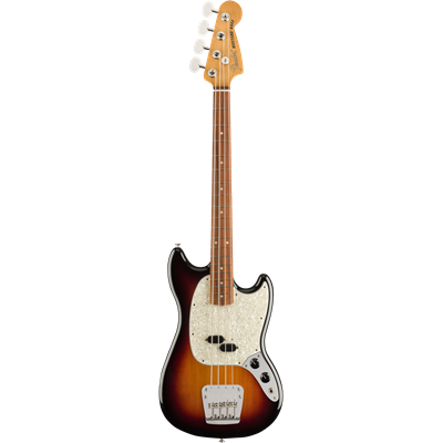 Fender Vintera 60s Mustang Bass, Pau Ferro Fingerboard, 3-Color Sunburst