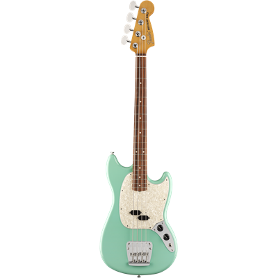 Fender Vintera 60s Mustang Bass, Pau Ferro Fingerboard, Sea Foam Green