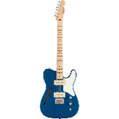Squier Cabronita Telecaster Thinline Lake Placid Blue Touche érable