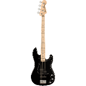 Affinity Series Precision Bass PJ, Maple Fingerboard, Black Pickguard, Black