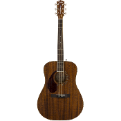 Guitare folk Fender PM-1 All Mahogany Gaucher  étui