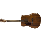 Guitare folk Fender PM-1 All Mahogany Gaucher étui