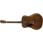 Guitare folk Fender PM-1 All Mahogany Gaucher  étui