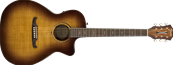 FA-345CE Auditorium, Laurel Fingerboard, 3-Color Tea Burst