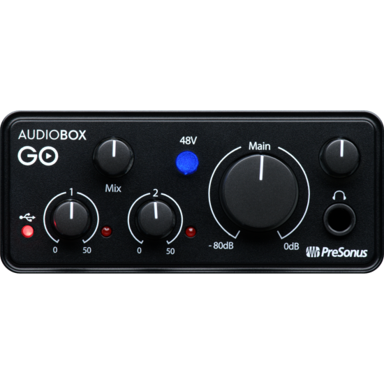 --- DISCONTINUE ---AudioBox GO, Black