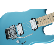 ---DISCONTINUE---Charvel Pro-Mod San Dimas Style 1 HH FR Maple Fingerboard Matte Blue Frost