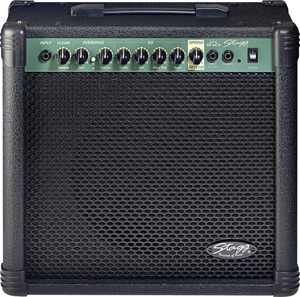 --- DISCONTINUE ---Stagg 40 GA R EU - Ampli guitare électrique 40W avec réverbe à ressort