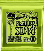 Ernie Ball pack de 3 jeux de cordes slinky 10-46