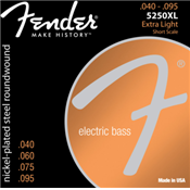 Fender Cordes basse électrique short scale 5250XL .040-95