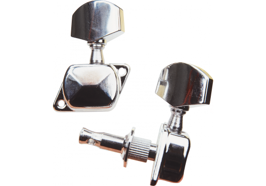 Yellow Parts EZ1721C - Mécaniques Acoustique Capot Individuelles Chrome 3 x6