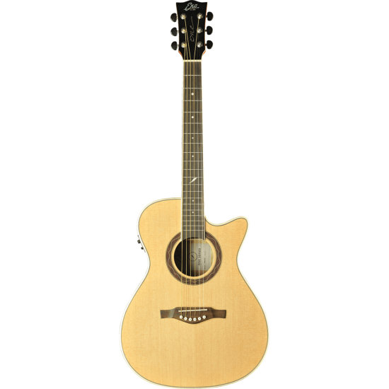 guitare folk eko auditorium cutaway electro natural
