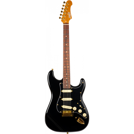 Jet Guitars JS 380 Black Gold
